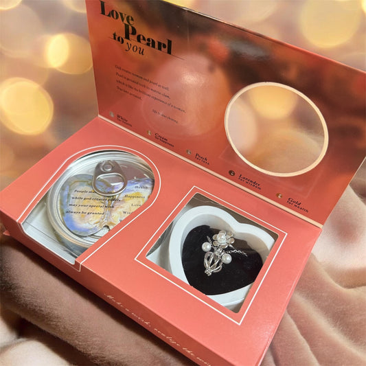 Love Oyster Pearl Locket Set 💕✨