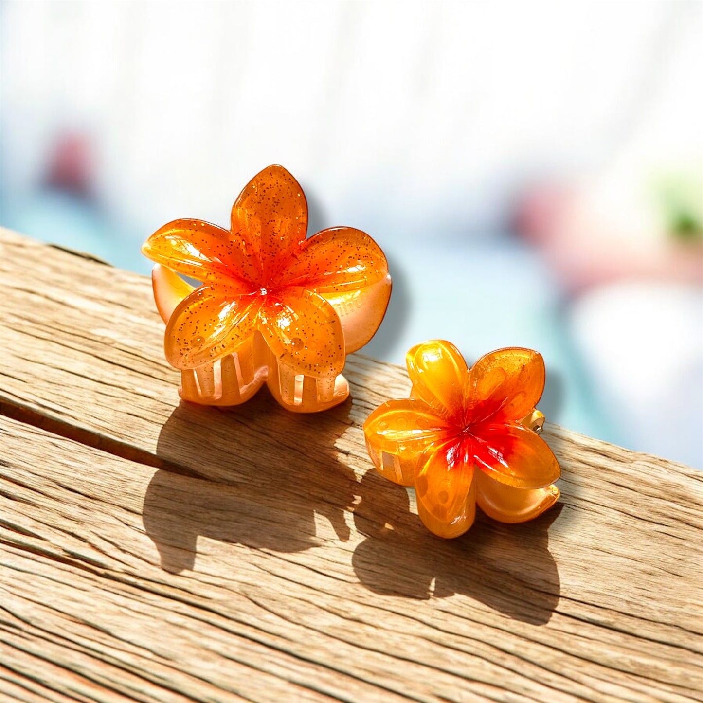 Elegant Pink Bow with Floral Charm