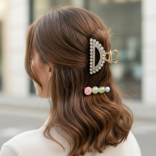 Elegant Hair Accessories with a Touch of Glam