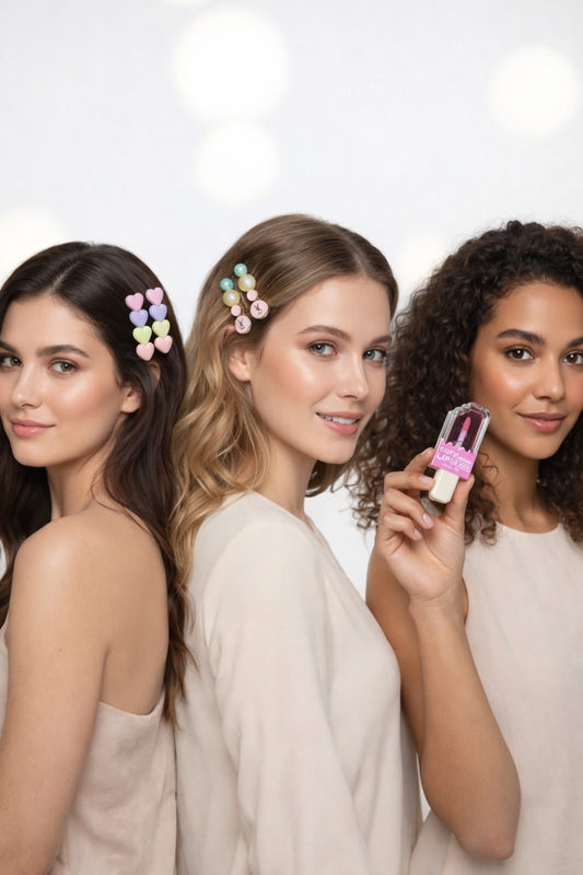 Sweet Heart Accessories and Popsicle Lip Gloss