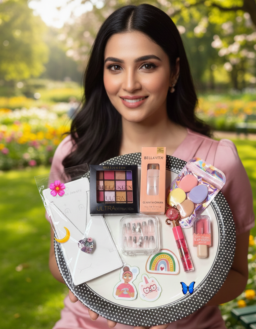 Girls Makeup & Beauty Gift Combo Set