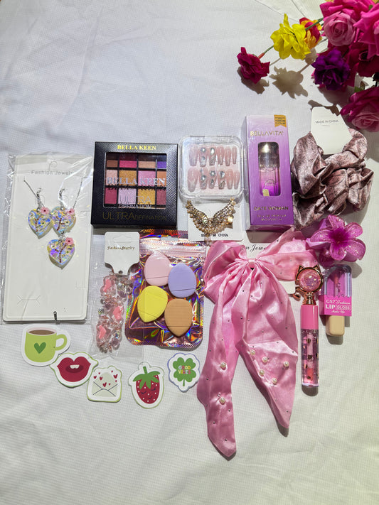 Girls Complete Makeup & Accessories Gift Combo Set