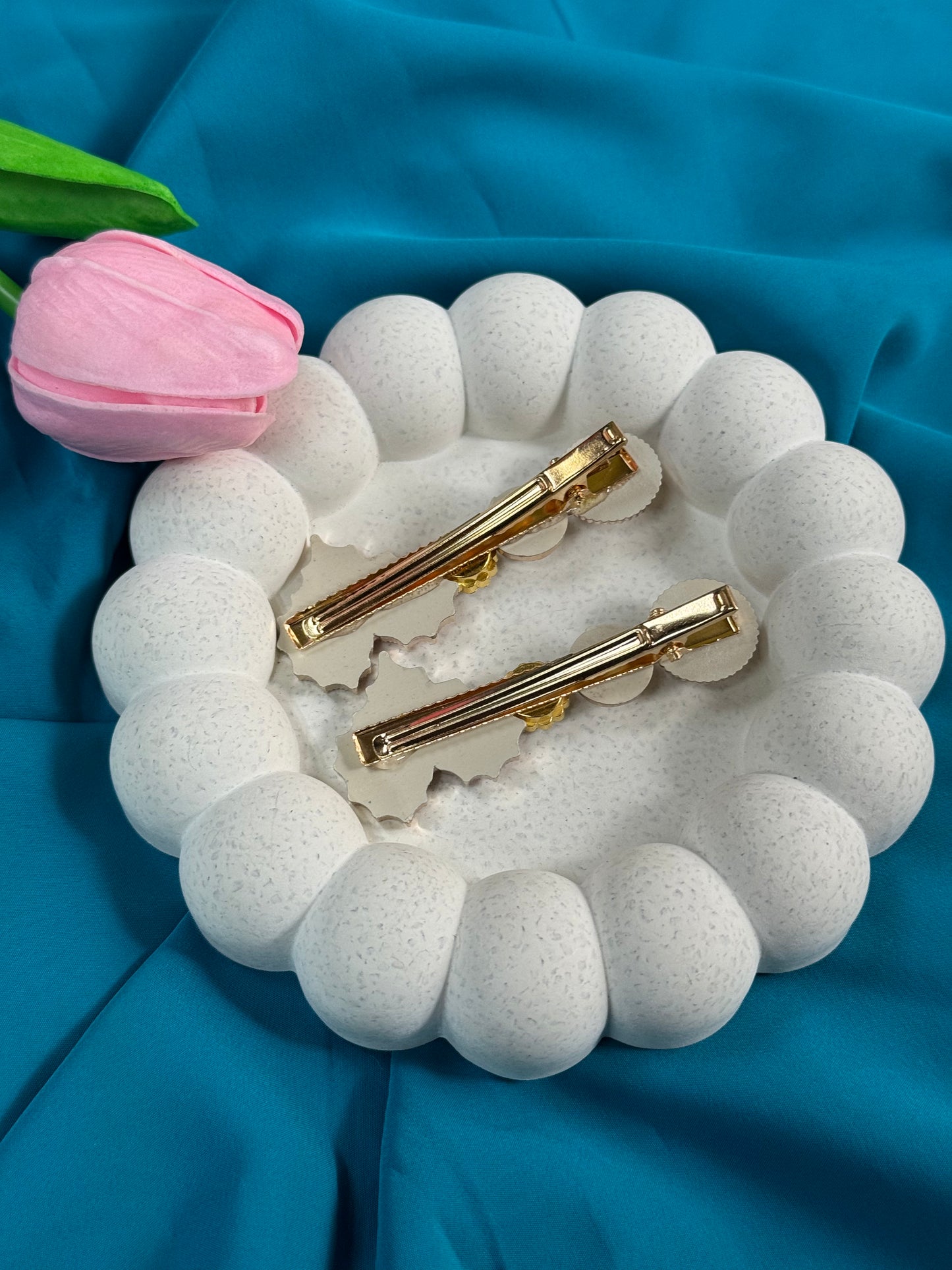 Elegant Pastel Pink Head Accessory