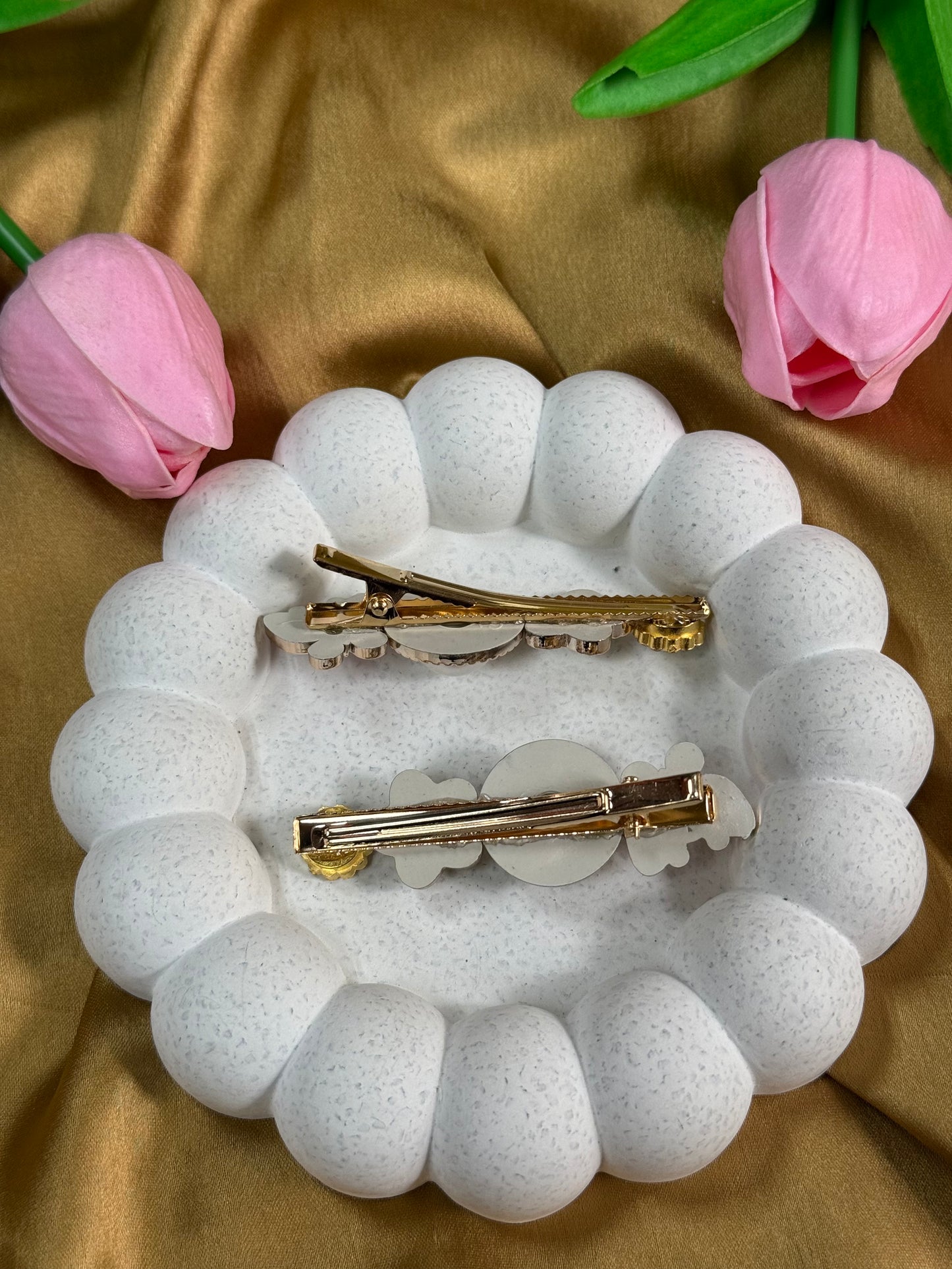 Elegant Pastel Pink Head Accessory