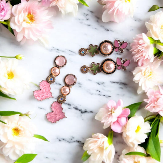 Elegant Pastel Pink Head Accessory