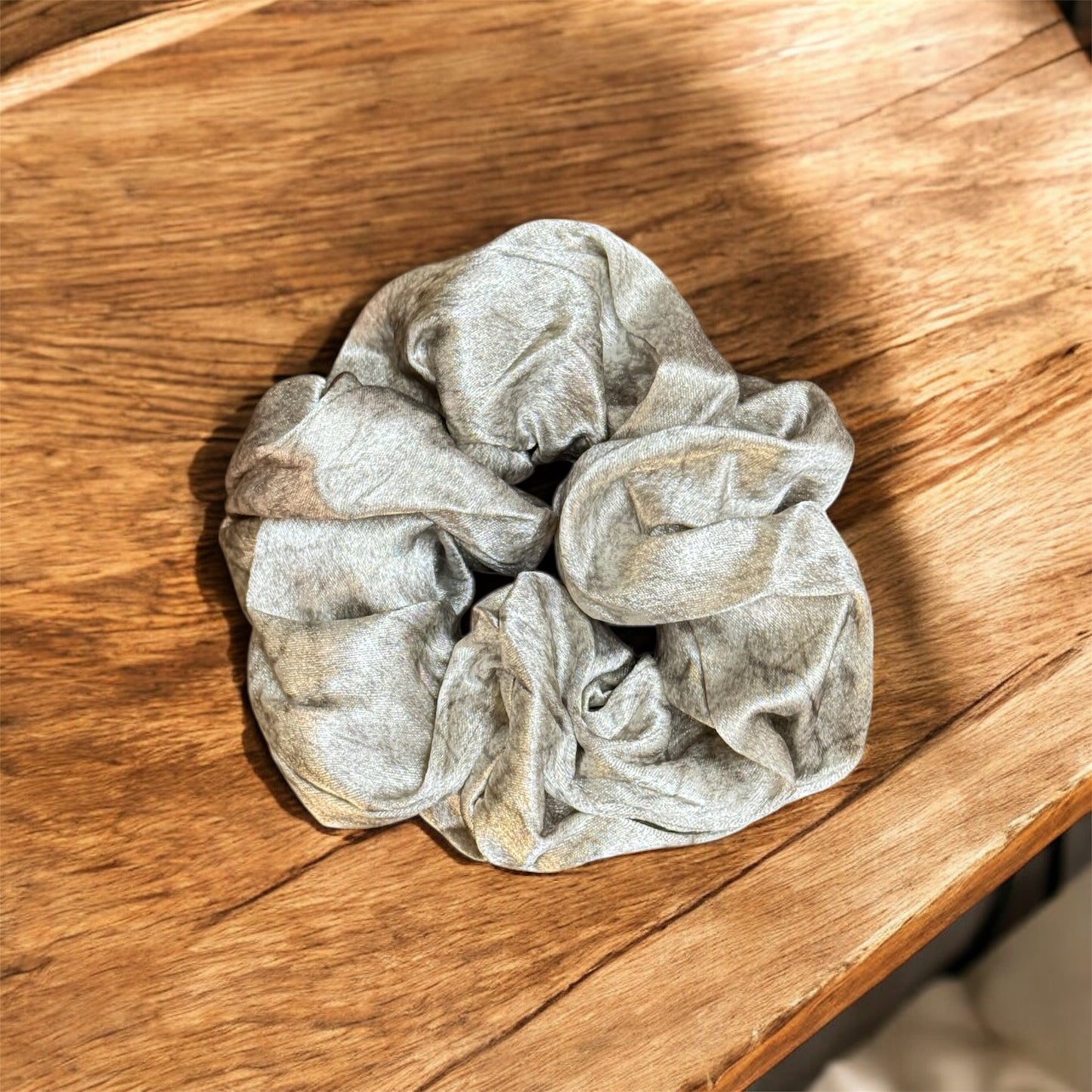 Midnight Blue Satin Bow & Heart Accessory Set